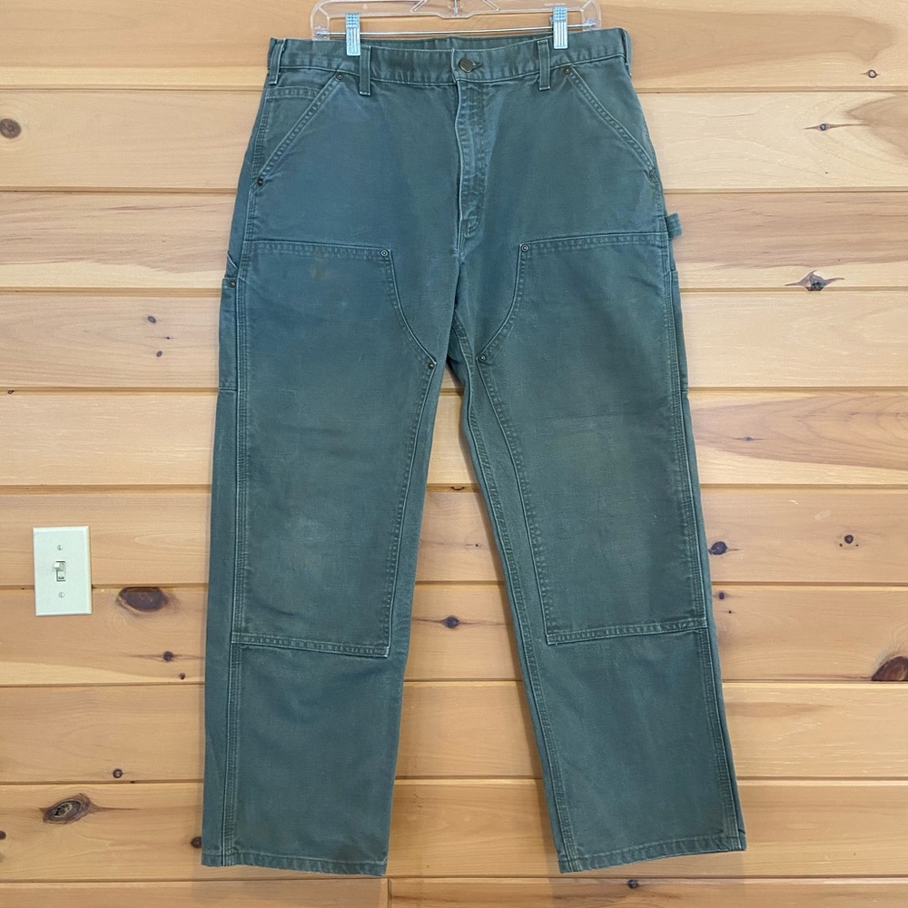 Carhartt men’s double front dungaree work pants